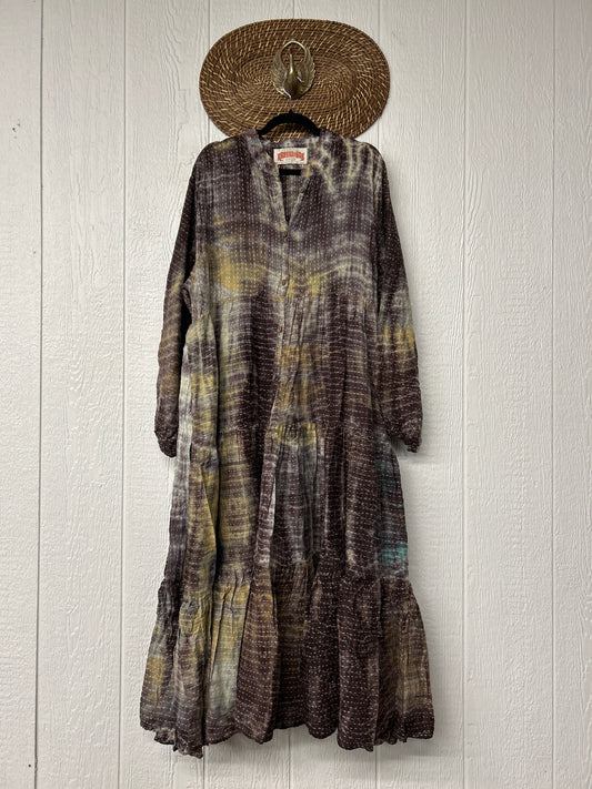 Pareo Kantha Luminous Maxi Dress 0526 012
