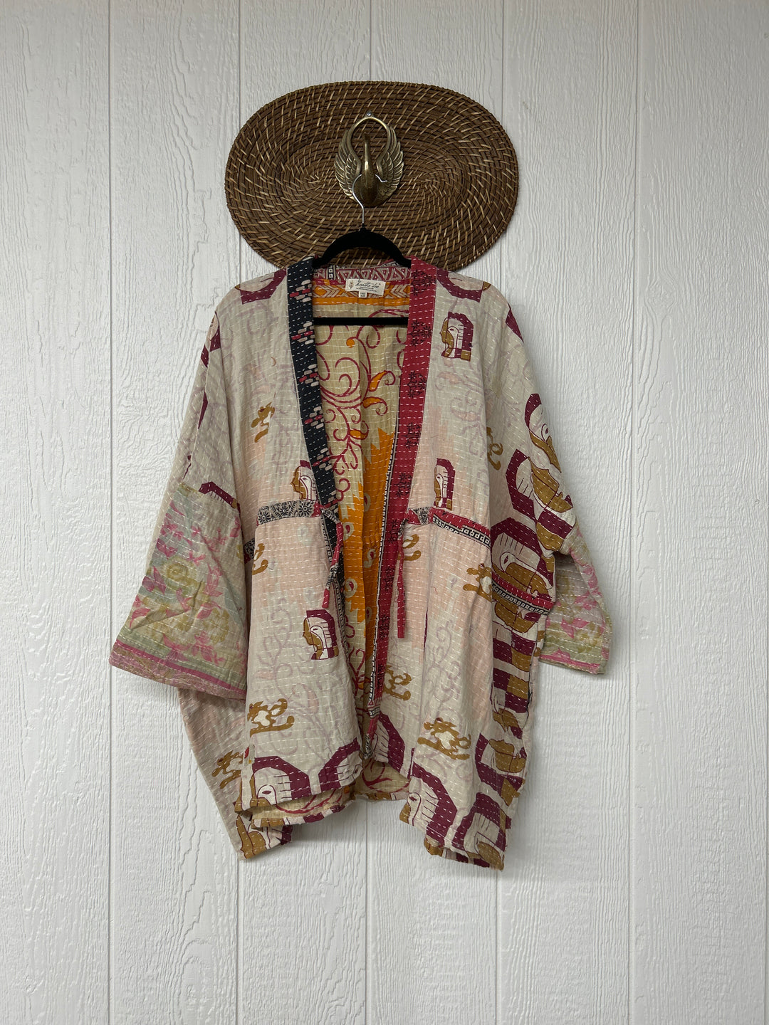 Kantha Shortie Kimono 0325 093