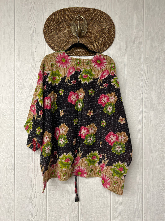 Pareo Kantha Hi-Lo Butterfly Top 0626 055