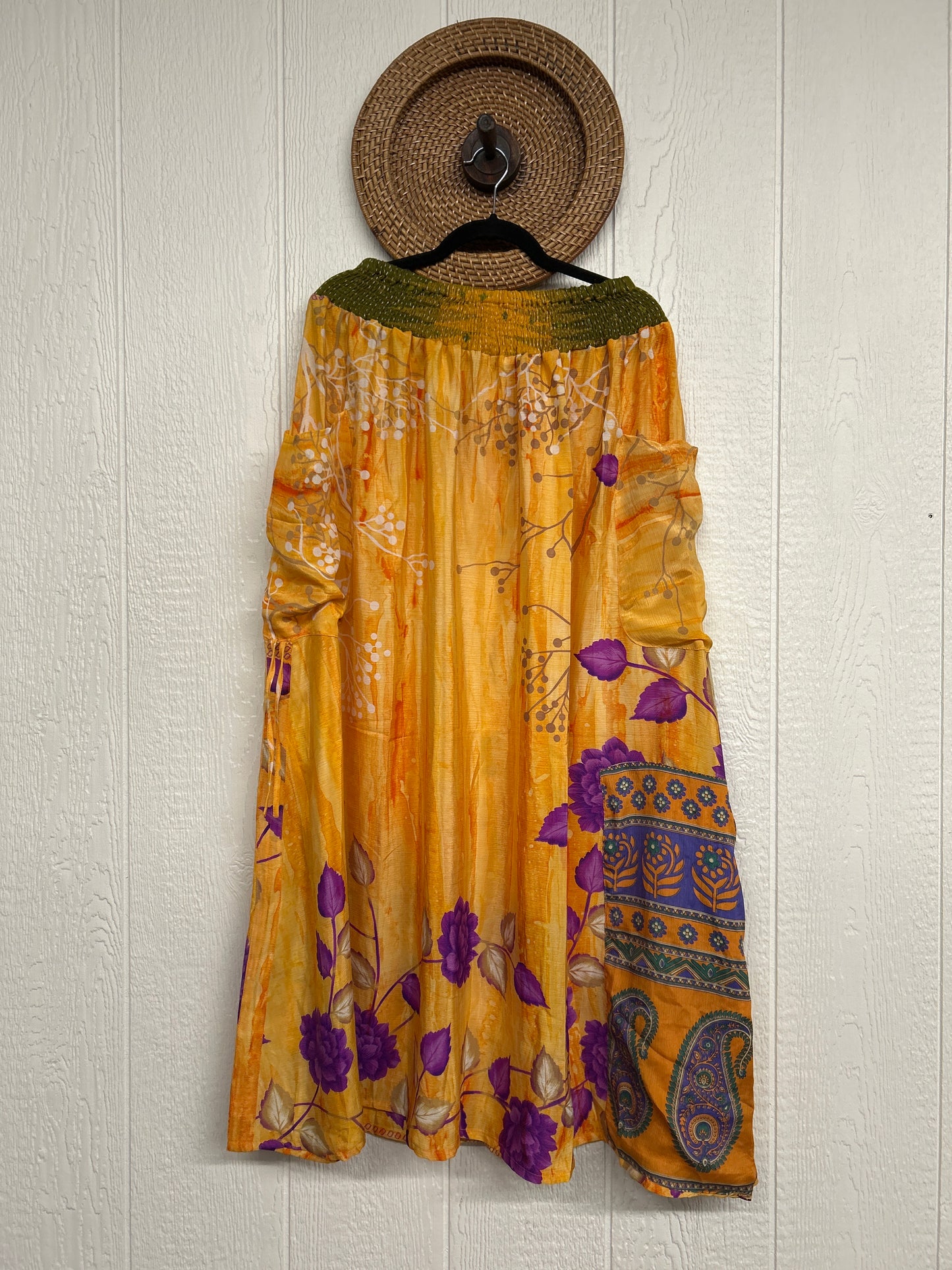 Rasgulla Sari Butterfly Cargo Skirt 0126 055