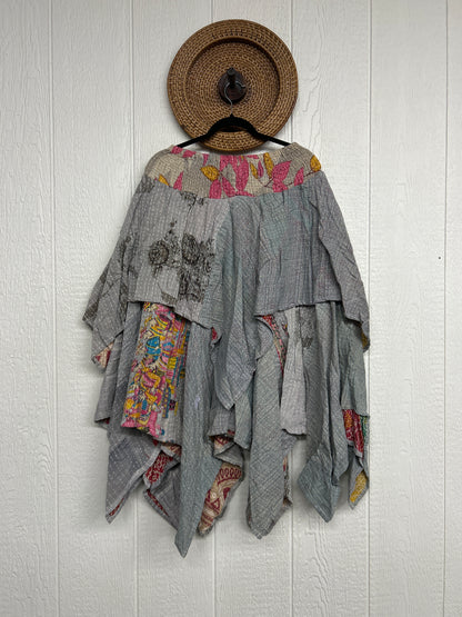 Pareo Kantha Pixie Skirt 0426 132