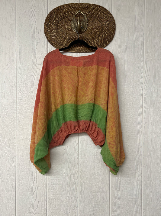 Crepe Sari Luna Crop Top 0126 275