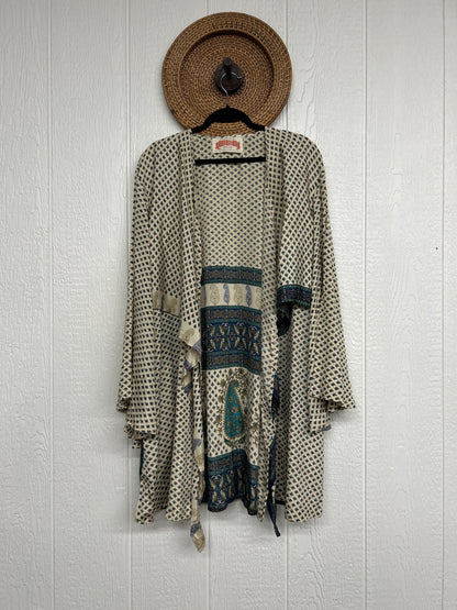 Rasgulla Sari Shortie Spellbound Kimono 0226 271