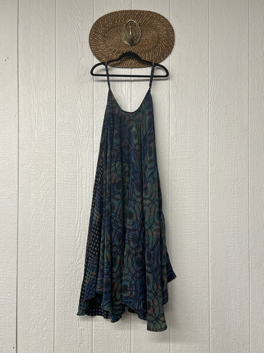 Crepe Sari Moonchild Dress 0826 124