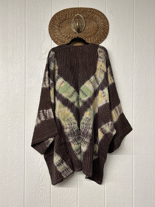 Pareo Kantha Gaia Button-Down Kimono 0526 001