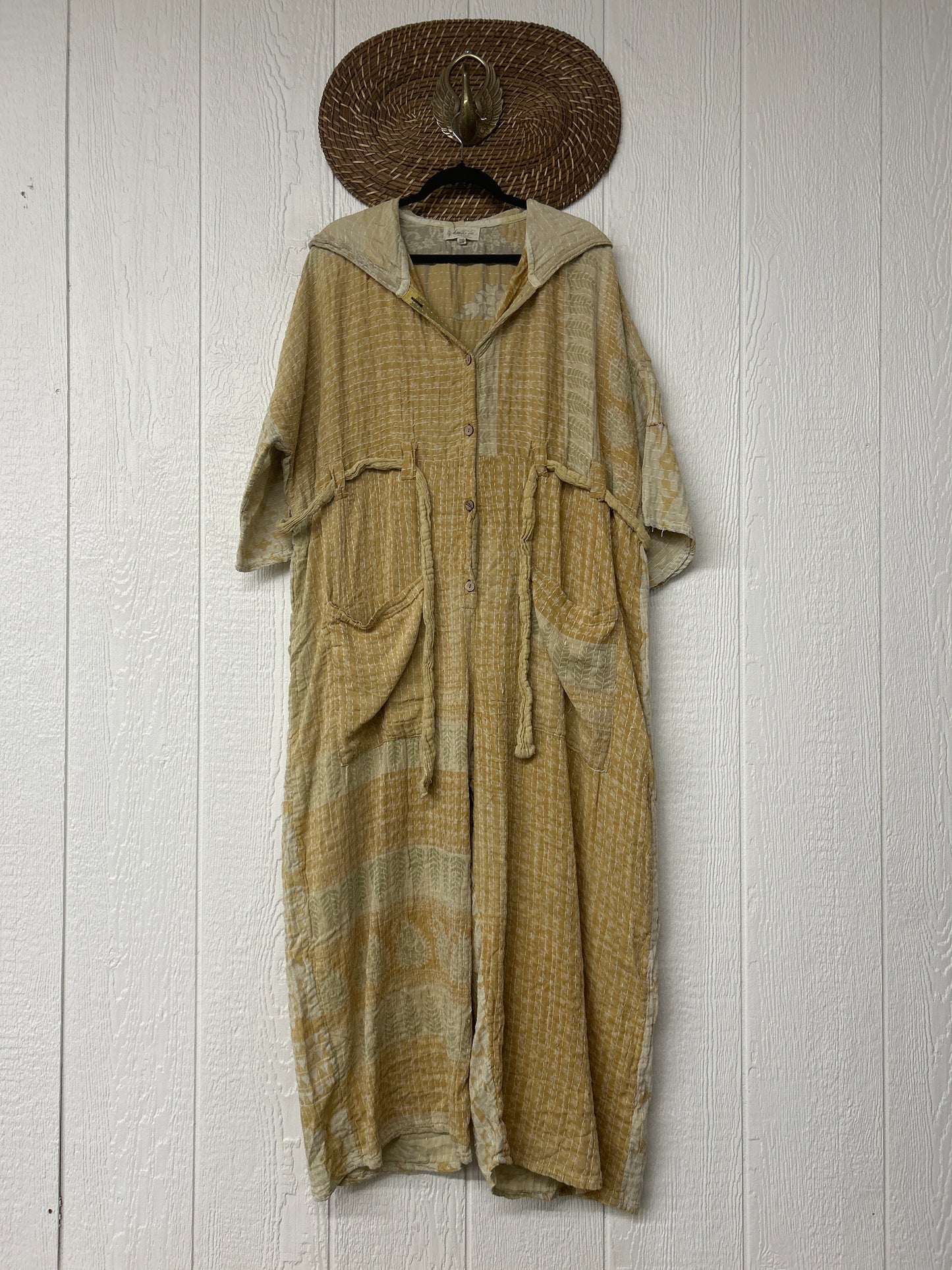 Alchemi Pareo Kantha Zen Hoodie Jumpsuit 0826 002