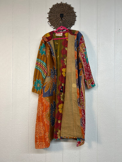 Fine Kantha Rising Sun Coat 1026 202