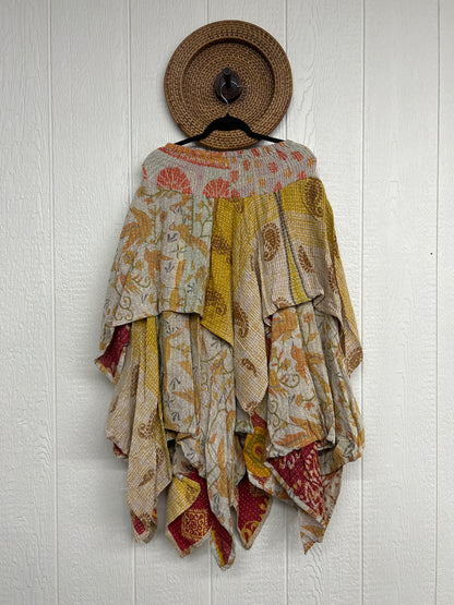 Pareo Kantha Pixie Skirt 0426 177