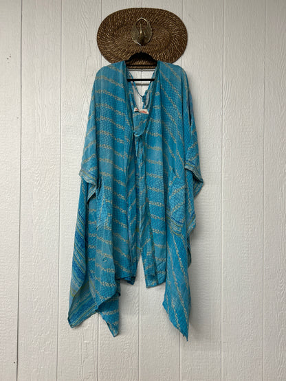 Crepe Sari Orchid Kimono 0626 119