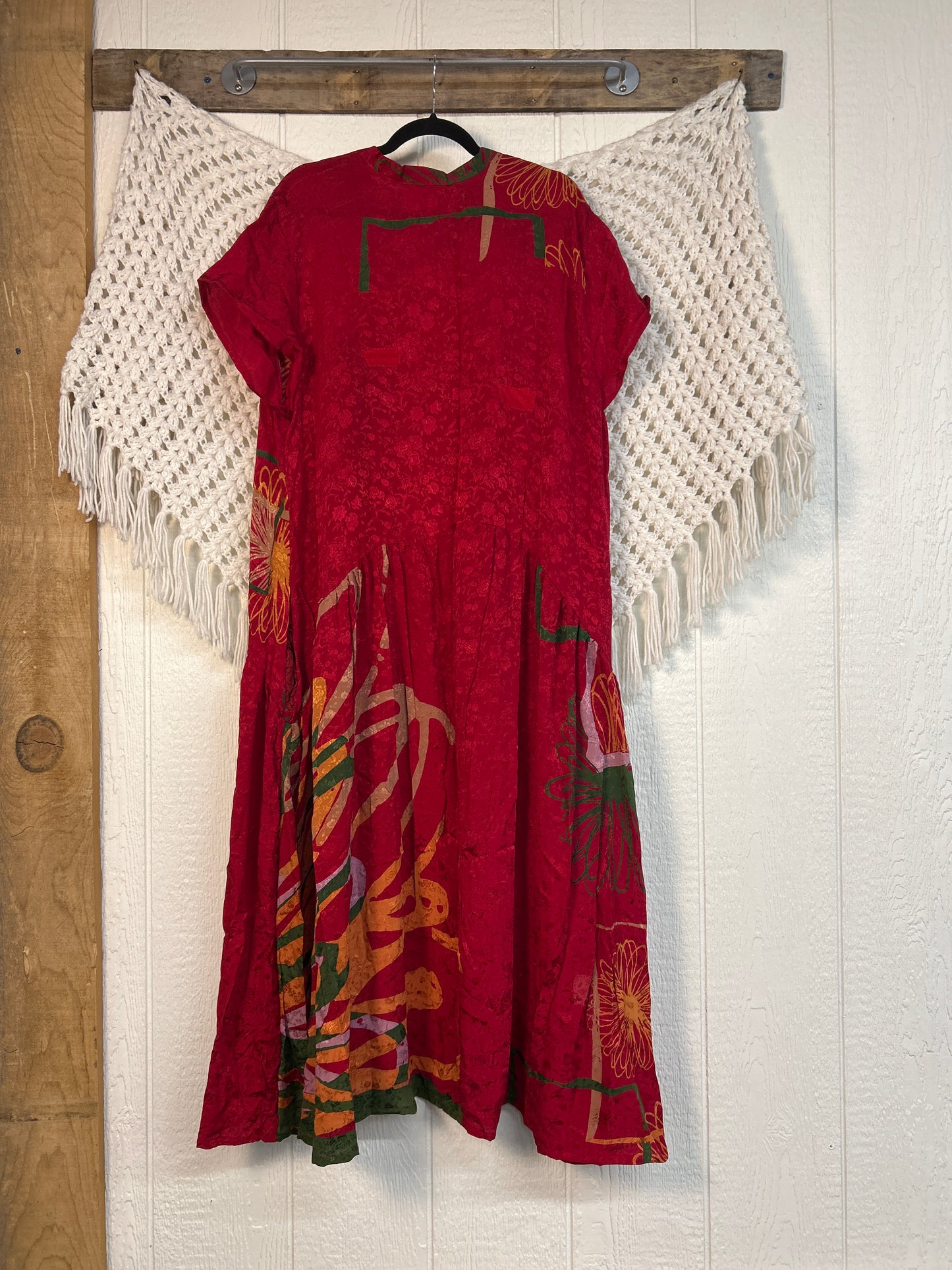 Crepe Sari Summer Evermore Kimono 0726 148