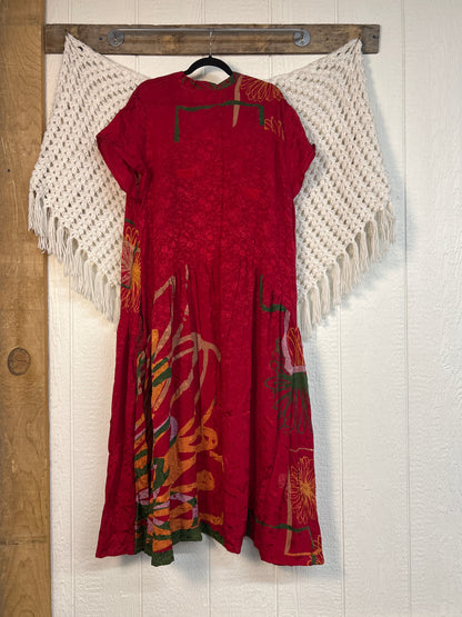 Crepe Sari Summer Evermore Kimono 0726 148