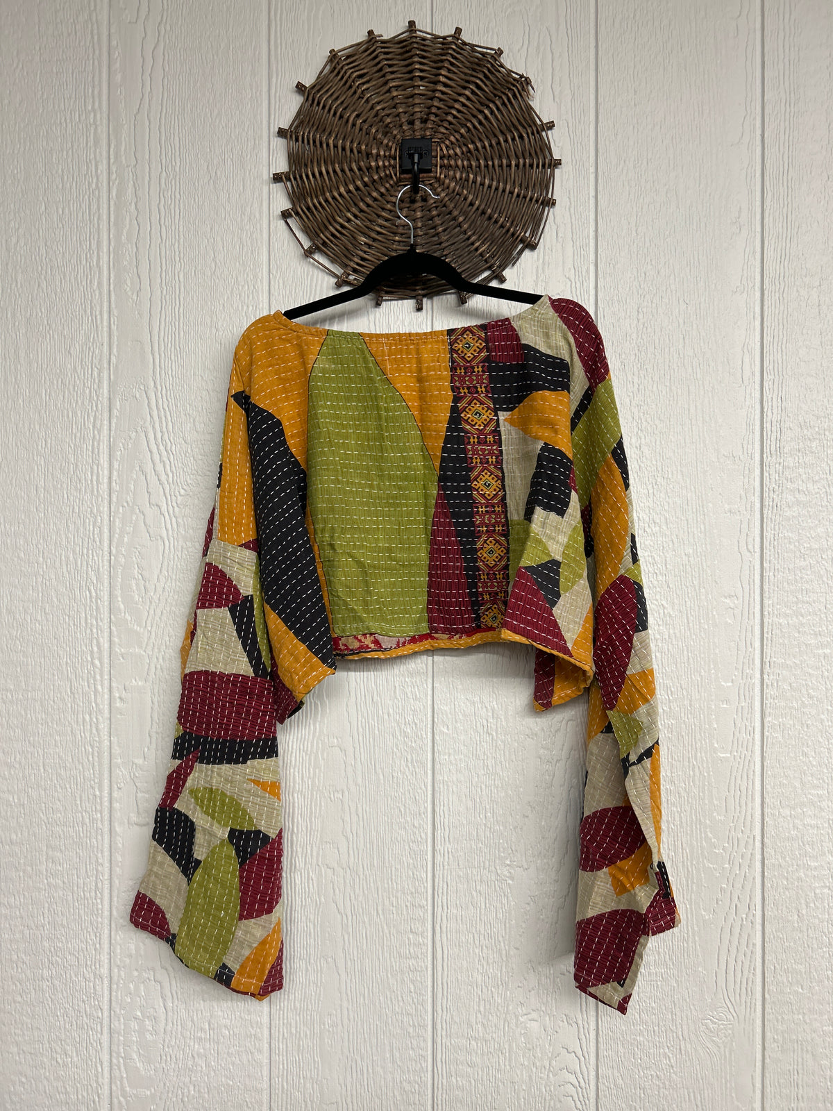 Pareo Kantha Abundance Crop Top 1026 015