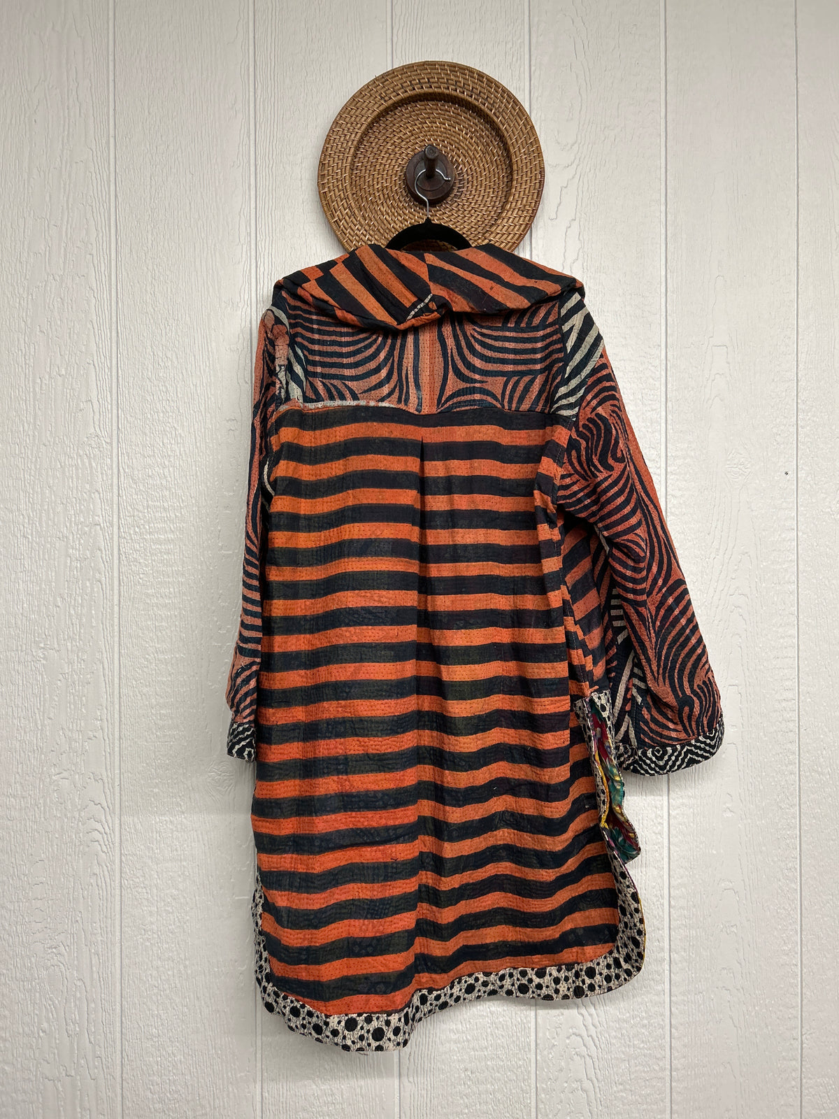 Fine Kantha Drifter Coat 1026 269