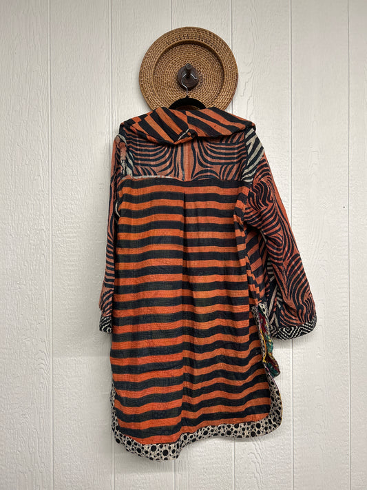 Fine Kantha Drifter Coat 1026 269