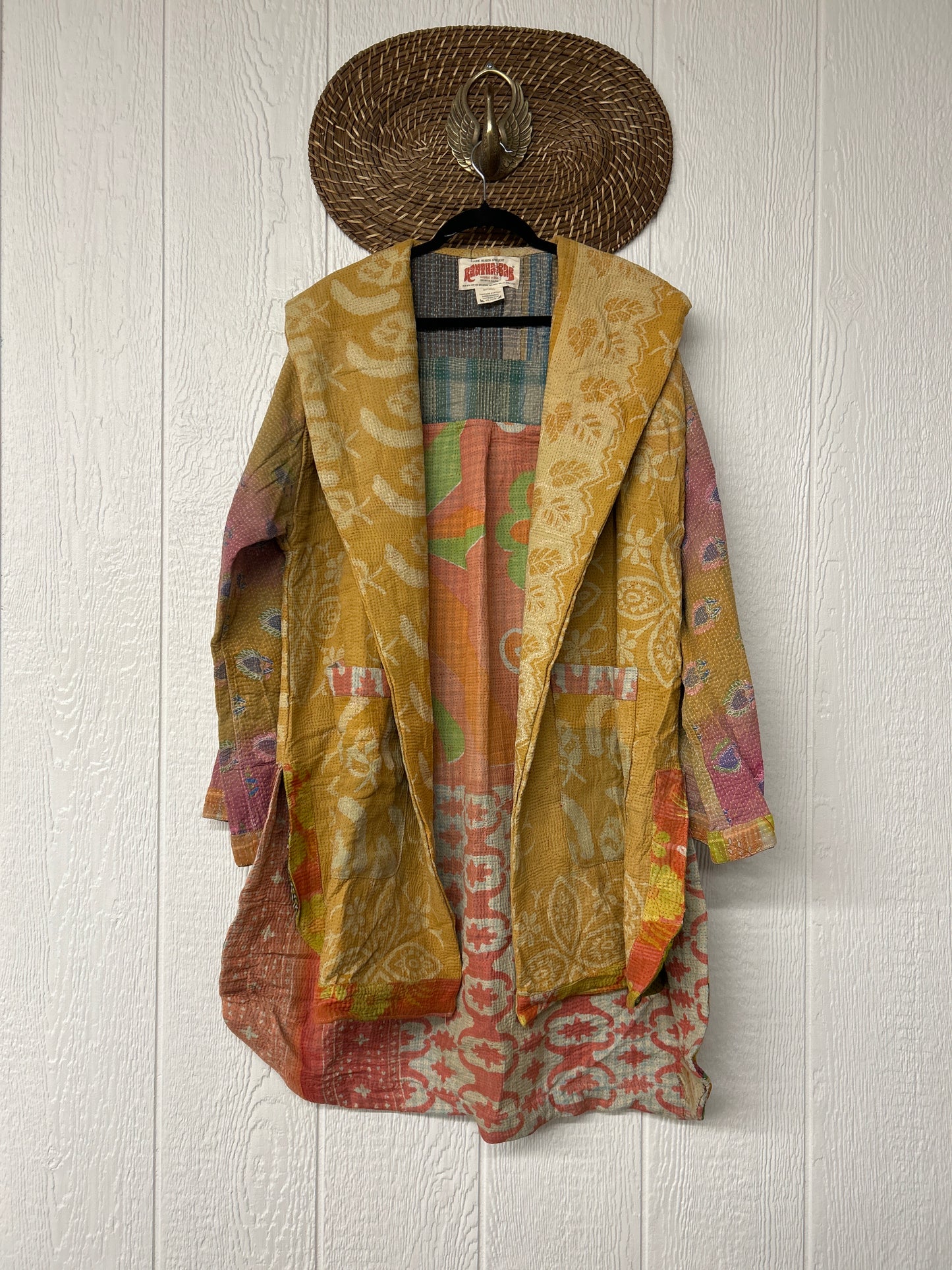 Fine Kantha Drifter Coat 1125 141