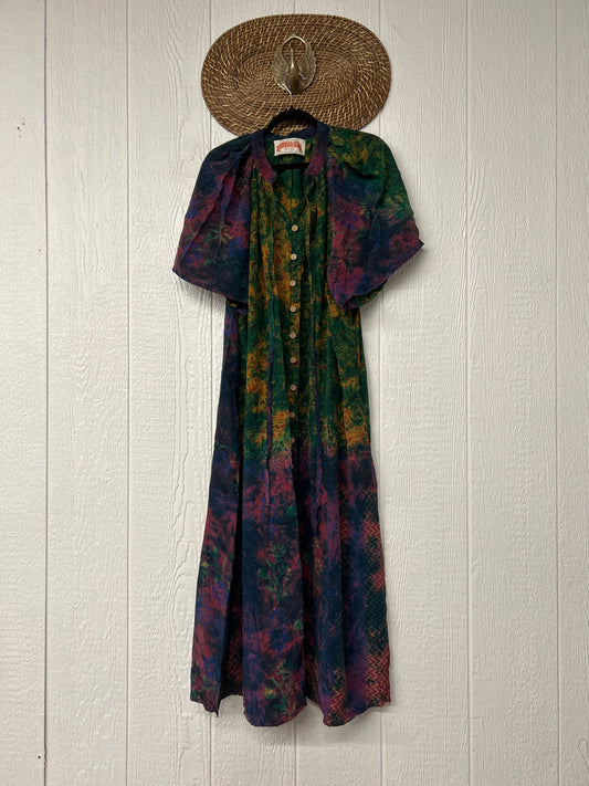 Crepe Sari Summer Woodstock Duster 0626 223
