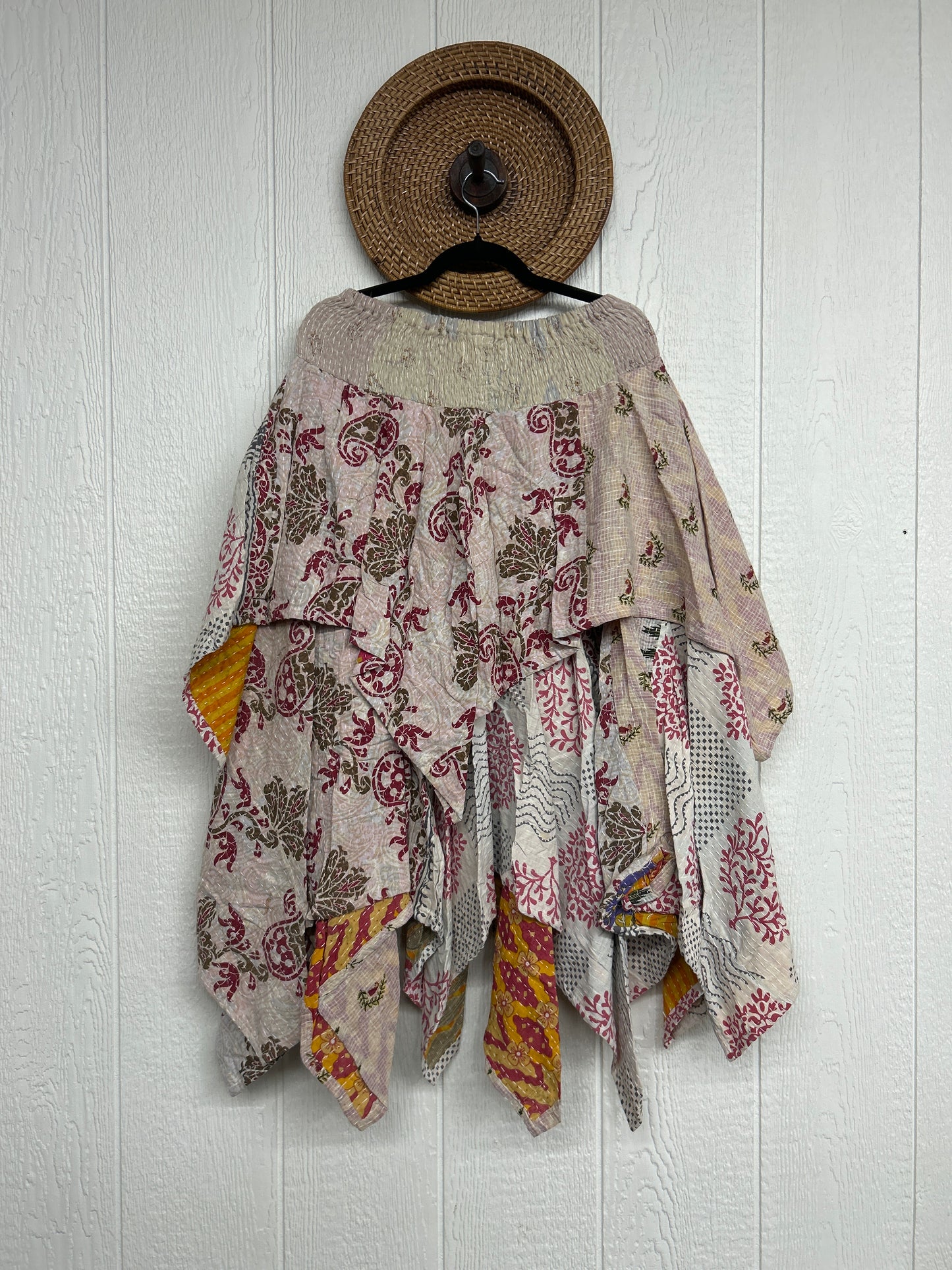 Pareo Kantha Pixie Skirt 0426 154