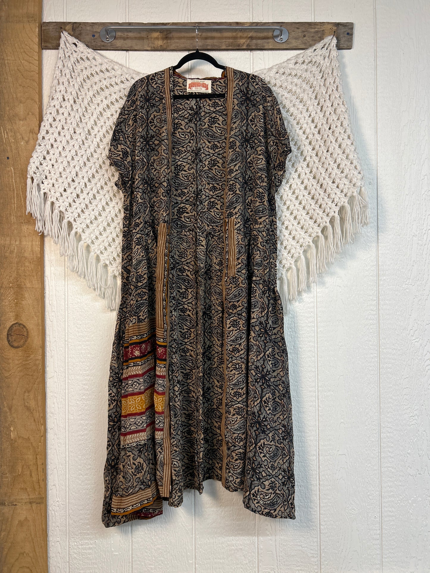 Crepe Sari Summer Evermore Kimono 0726 221