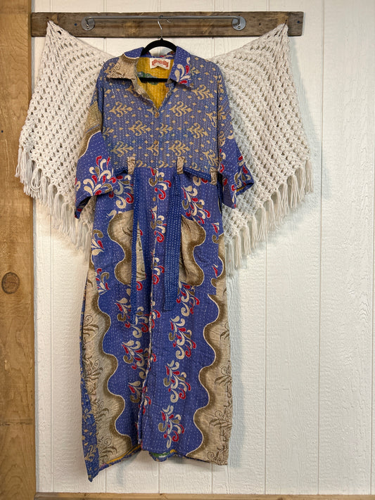Pareo Kantha Gravity Duster Dress 0226 177