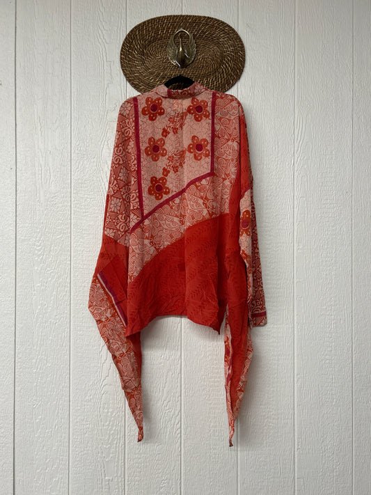 Crepe Sari Nirvana Button Down 1125 075