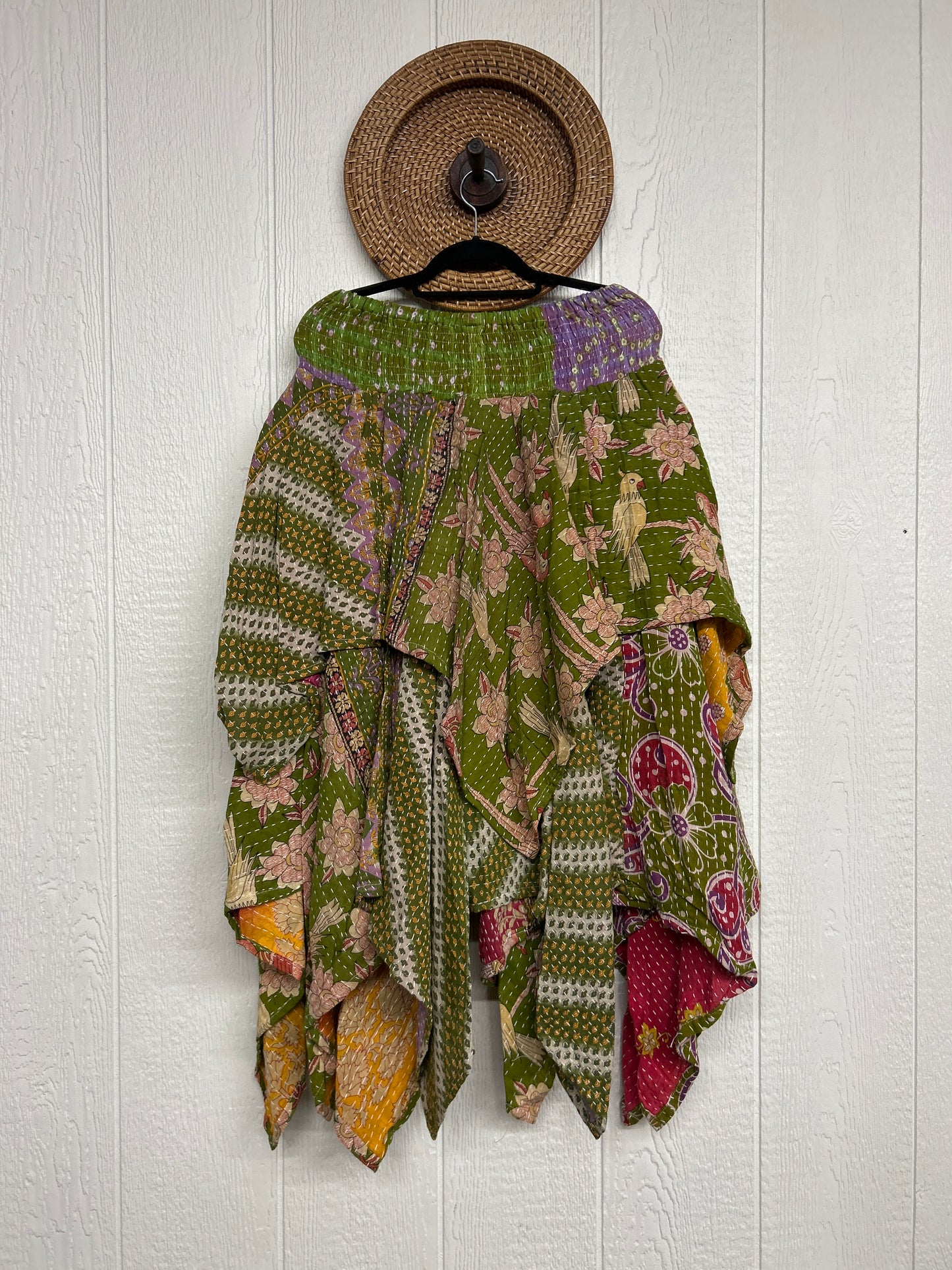 Pareo Kantha Pixie Skirt 0426 067