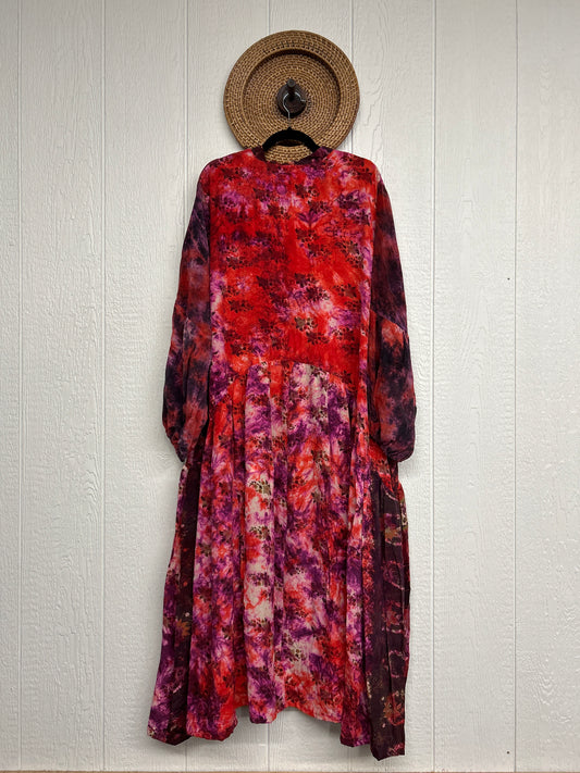 Crepe Sari Evermore Kimono 1026 065