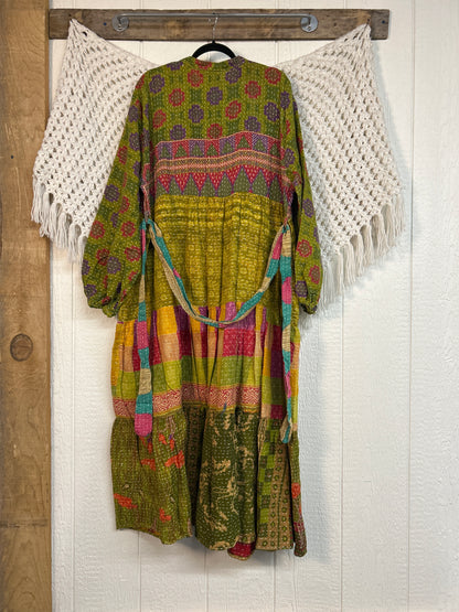 Pareo Kantha Luminous Maxi Dress 0126 214