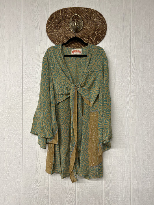 Crepe Sari Shortie Spellbound Kimono 0426 082