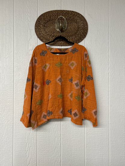 Pareo Kantha Wanderer Pocket Crop Top 0226 121