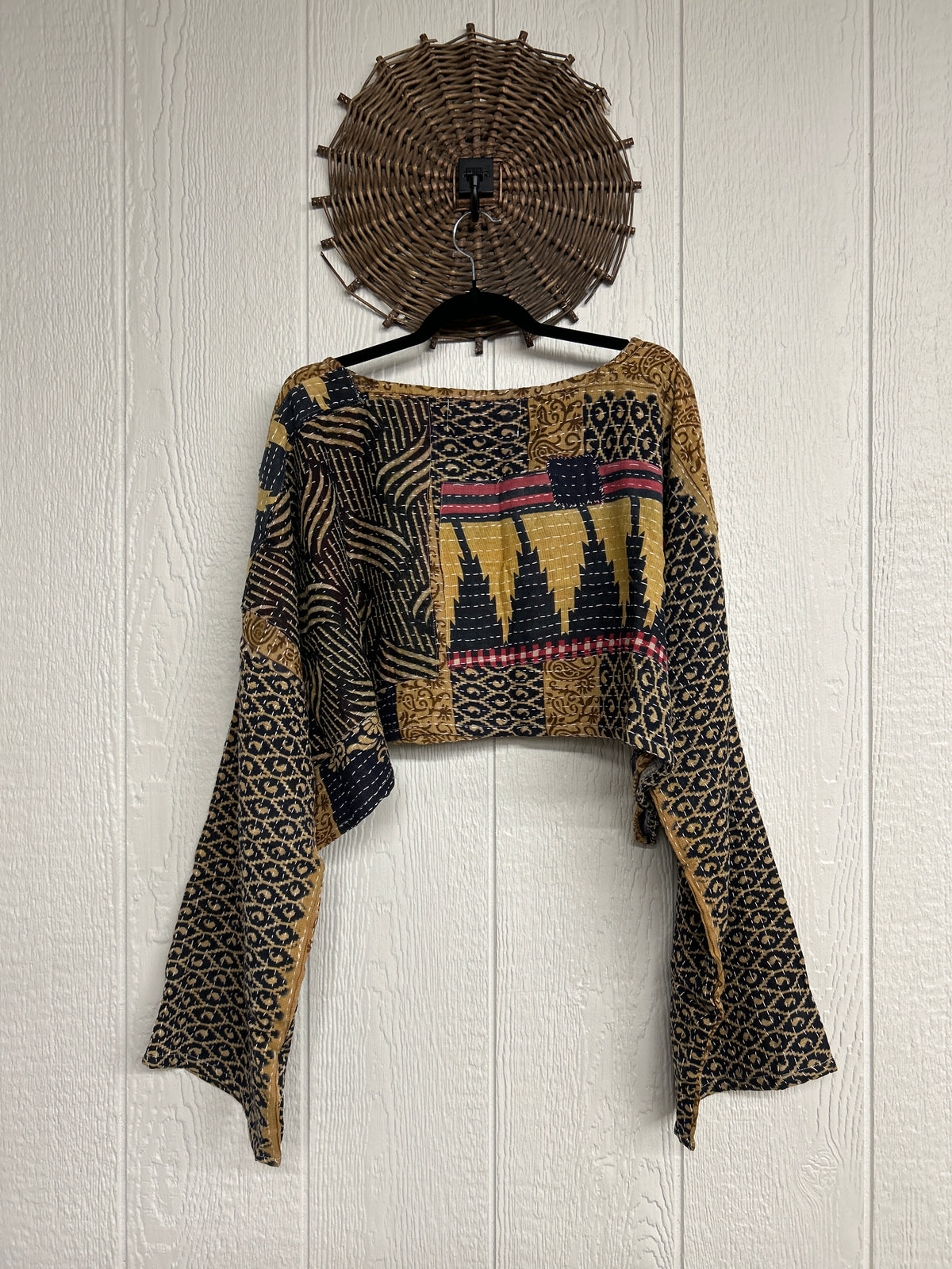 Pareo Kantha Abundance Crop Top 1026 093