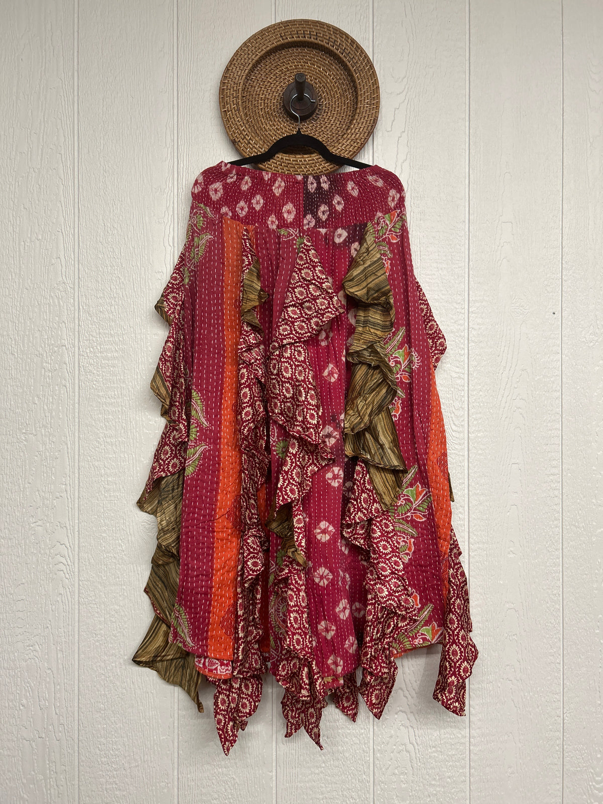 Pareo Kantha Willow Maxi Skirt 0826 053