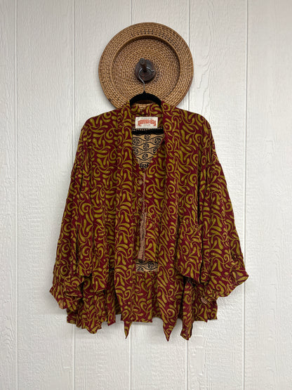 Crepe Sari Wild Rose Top 0426 241