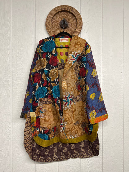Fine Kantha Drifter Coat 1026 004