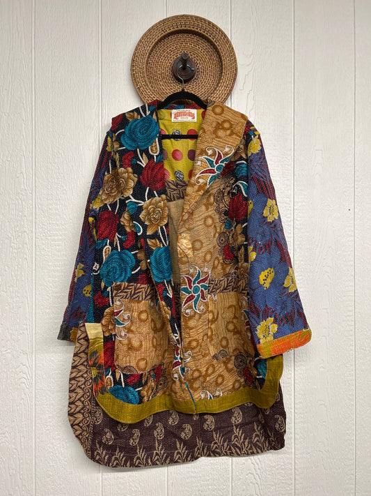 Fine Kantha Drifter Coat 1026 004