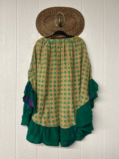 Pareo Kantha Wild Rose Skirt 0426 045