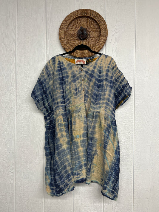Pareo Kantha Daydreamer Button Down Mini  0526 026