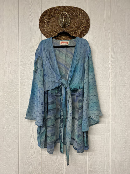 Crepe Sari Shortie Spellbound Kimono 0426 095
