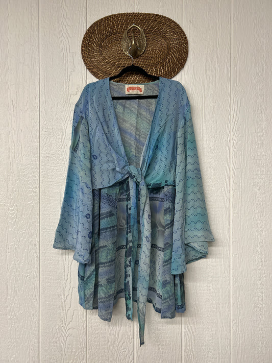 Crepe Sari Shortie Spellbound Kimono 0426 095