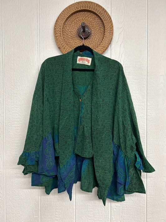 Crepe Sari Wild Rose Top 1225 127