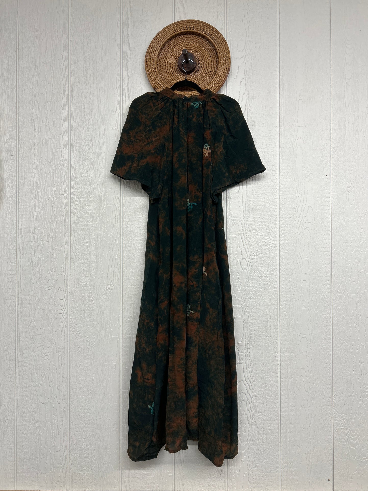 Crepe Sari Summer Woodstock Duster 0626 059