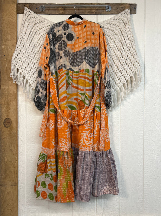 Pareo Kantha Luminous Maxi Dress 0126 237