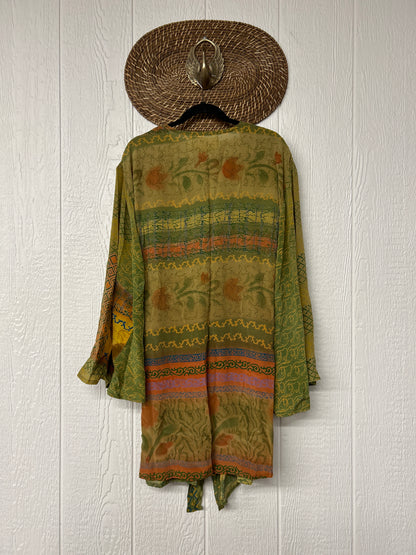 Crepe Sari Shortie Spellbound Kimono 0426 129