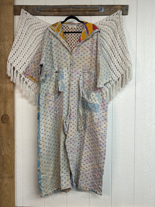Kantha Zen Hoodie Jumpsuit 0925 218