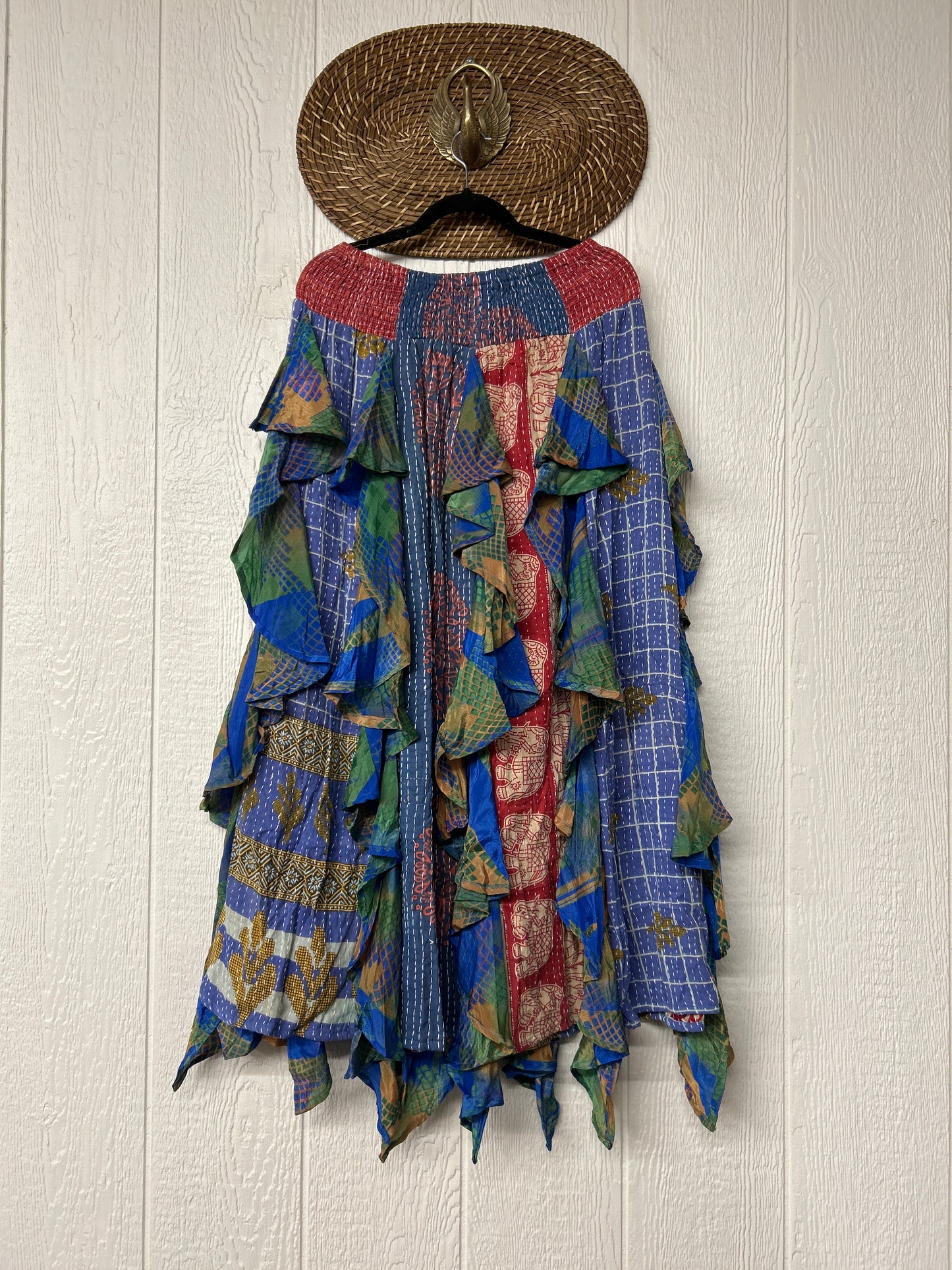 Pareo Kantha Willow Maxi Skirt 0826 191
