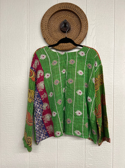 Pareo Kantha Wanderer Pocket Crop Top 0226 101