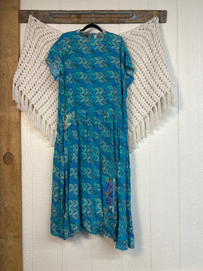 Crepe Sari Summer Evermore Kimono 0726 222