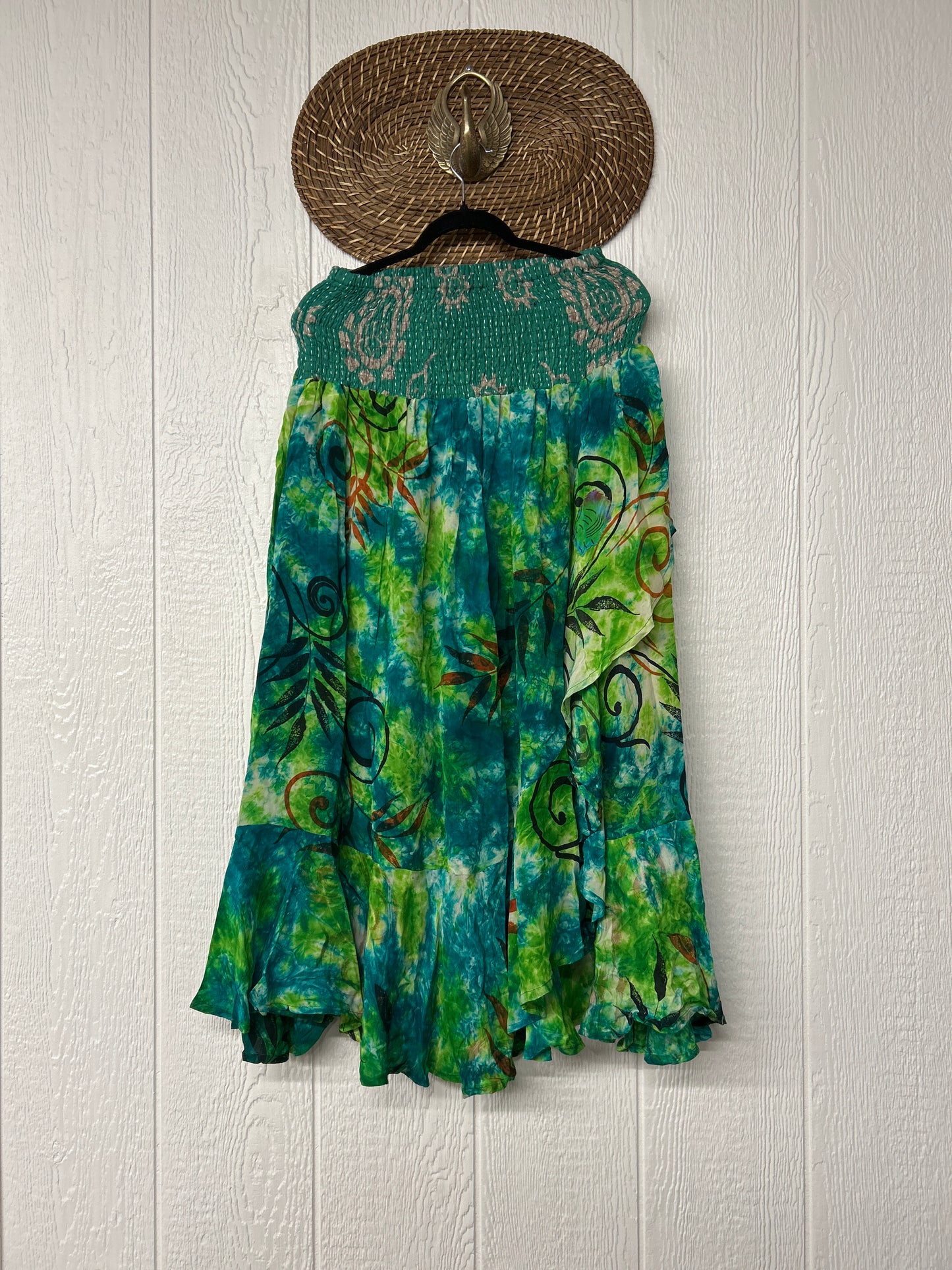 Crepe Sari Inner Peace Wrap Skirt 0626 121