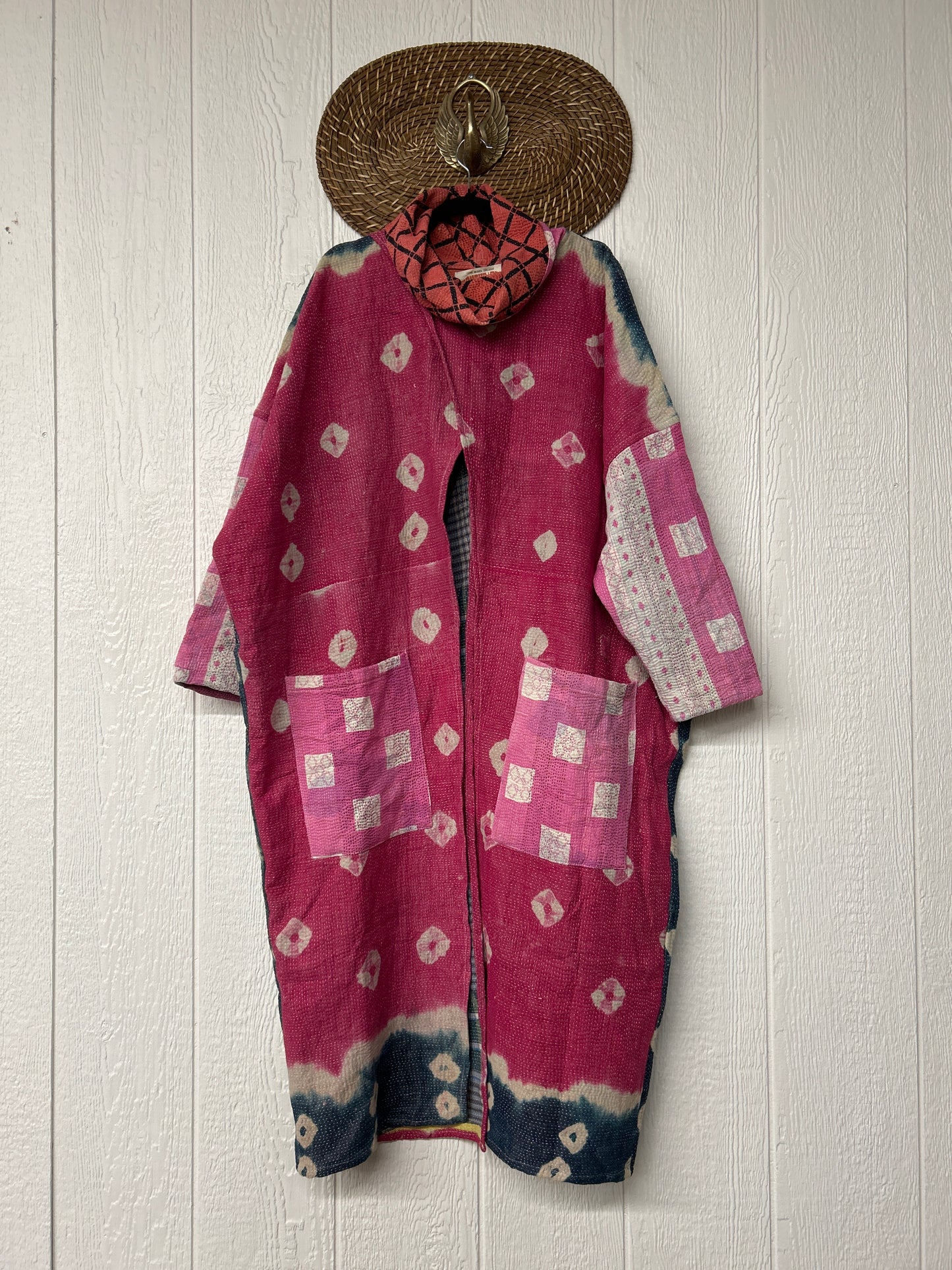 Fine Kantha Cowl Split Pullover 1225 121