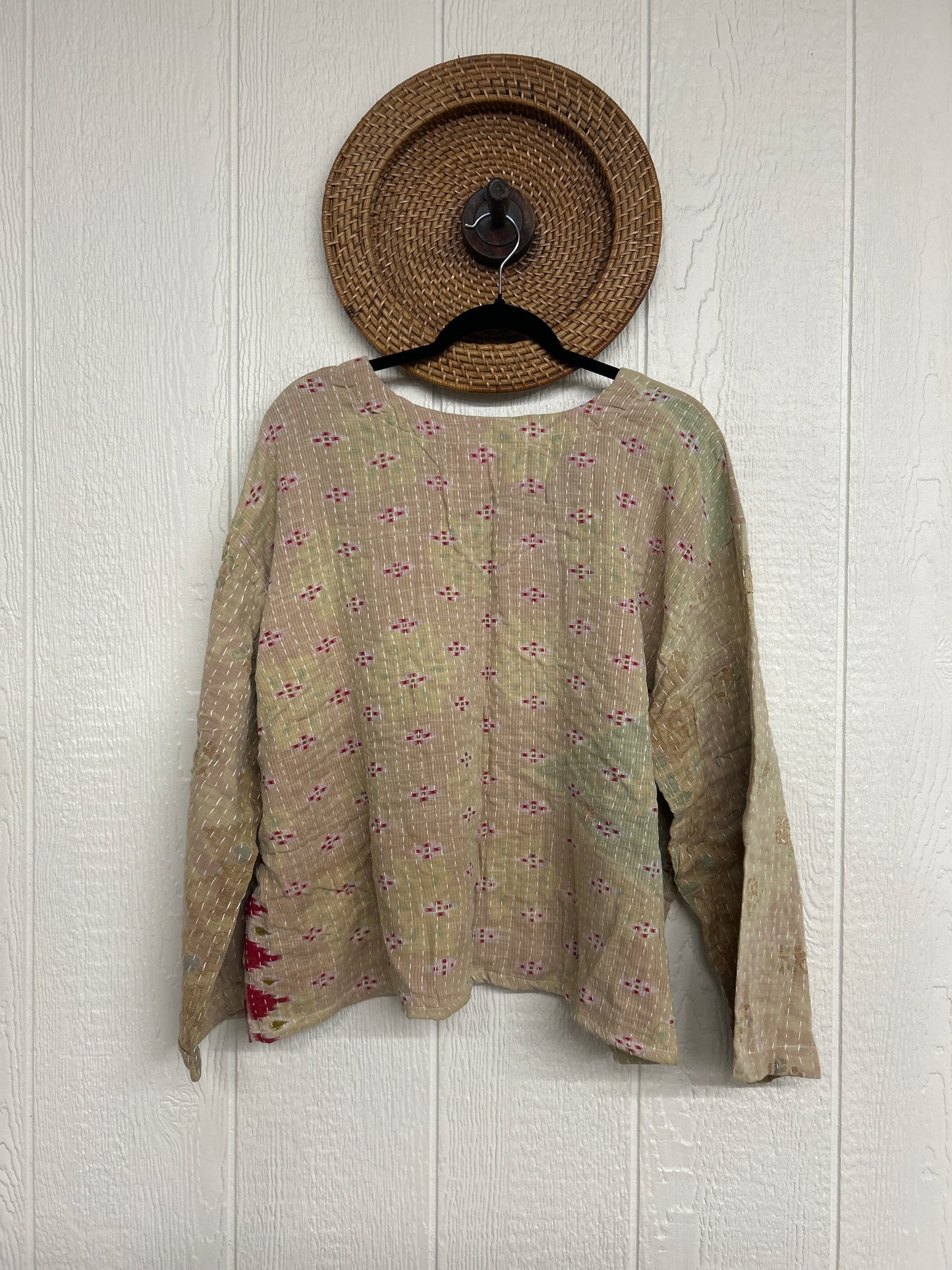 Pareo Kantha Wanderer Pocket Crop Top 0226 022