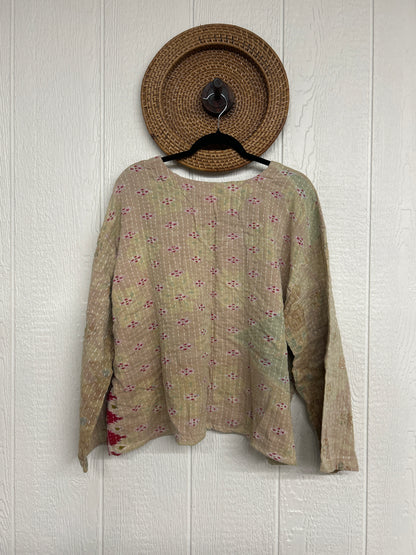 Pareo Kantha Wanderer Pocket Crop Top 0226 022